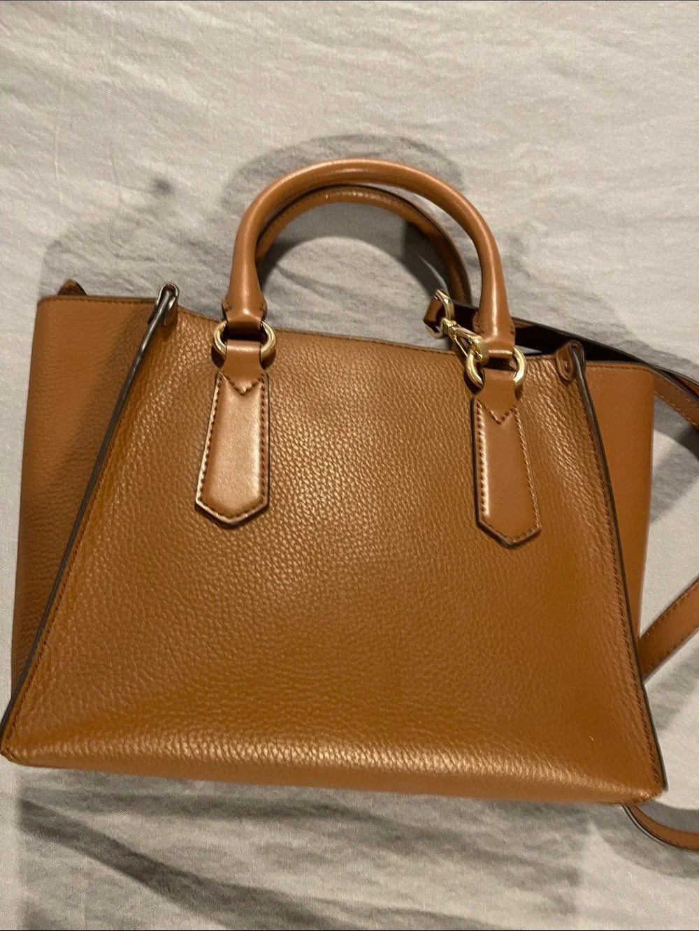 Michael Kors structured leather
